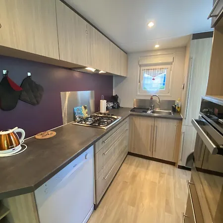 펜션 Mobil-home 4 Pers, Climatise, Proche A - Fr-1-709-75 *